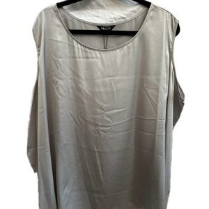 Misook Women's Elegant Gray Blouse